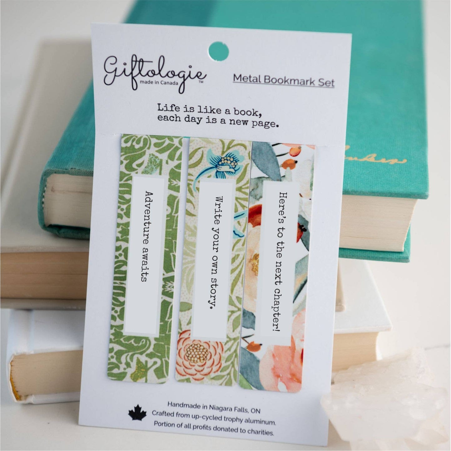 Giftologie - Small Talk Bird Bookmark Trio - Bright Future Inspirational - Agricola Street Books