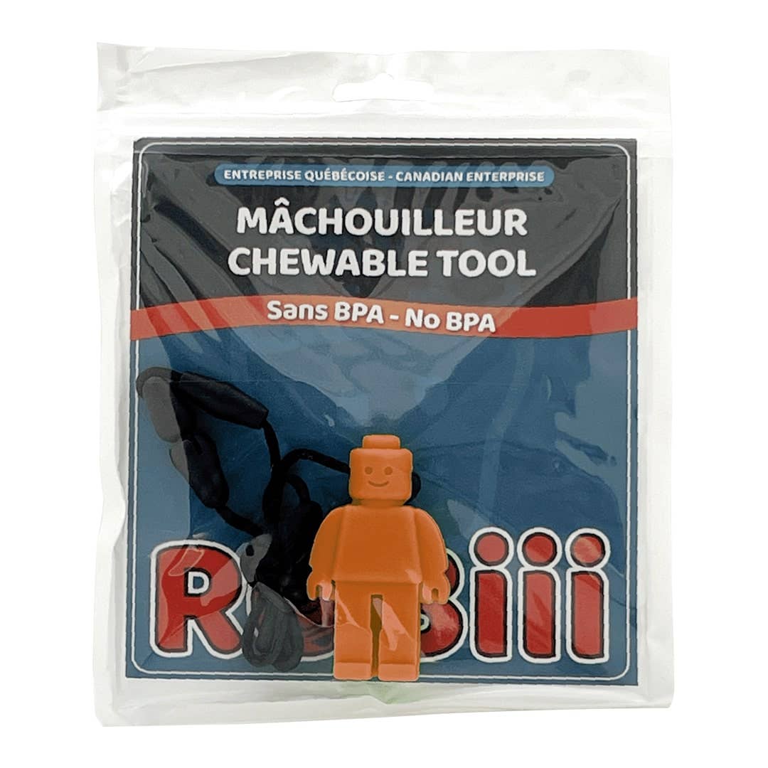 Robiii - Chewable Brick Character Sensory Toy - Chewable toy
