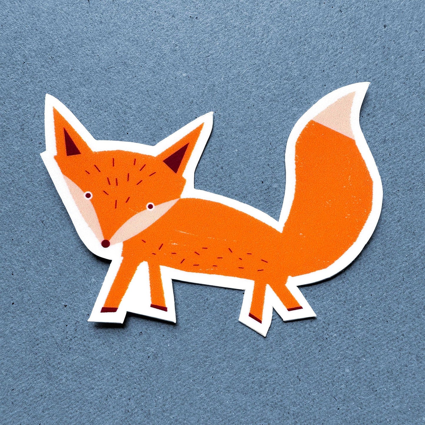 Kautzi Illustrations - Sticker Fox - Agricola Street Books