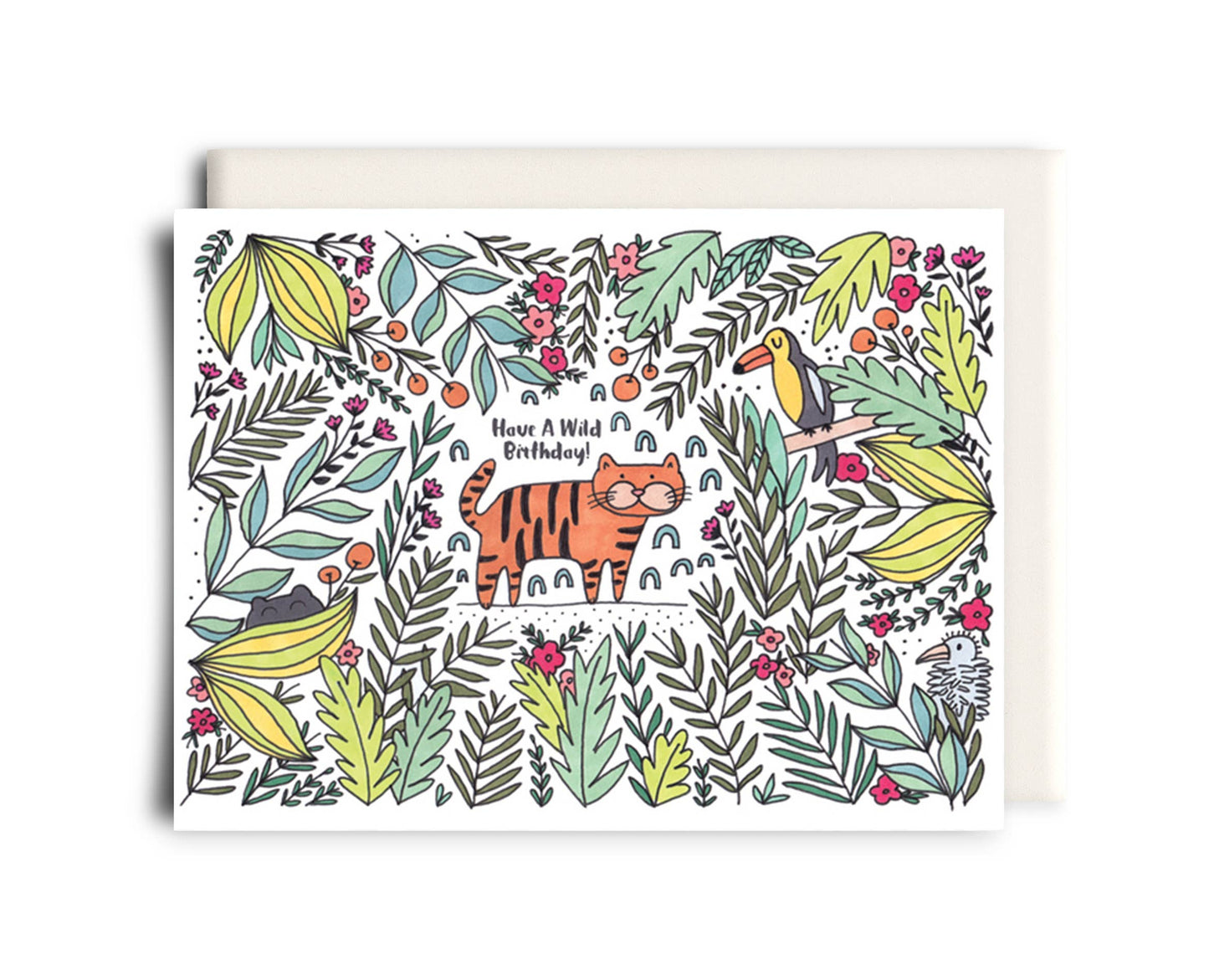 Inkwell Cards - Have a Wild Birthday | Greeting Card - Agricola Street Books