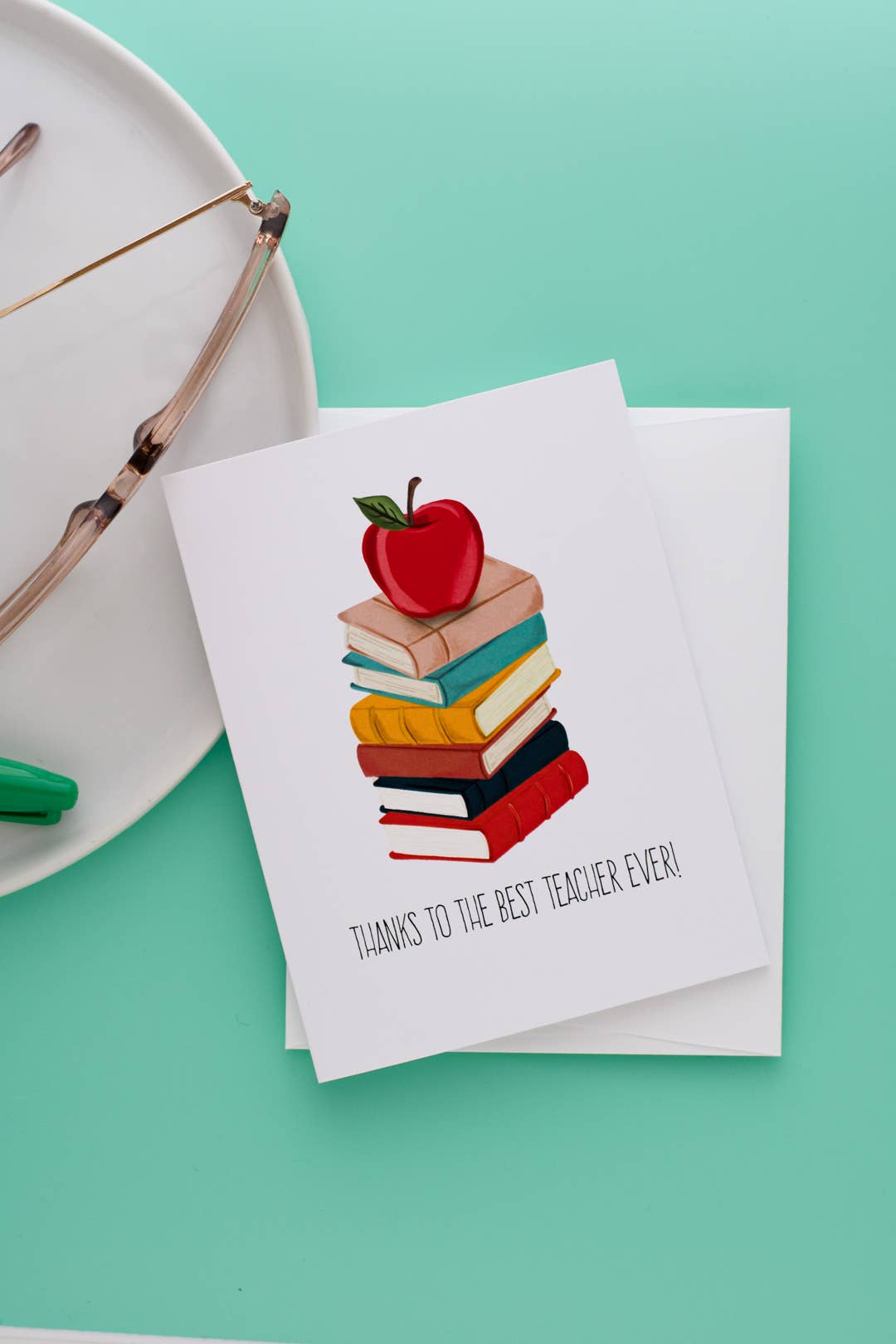 Jaybee Design - Thanks To The Best Teacher Ever! - Greeting Card