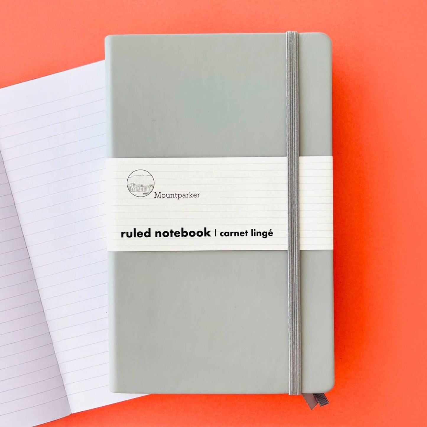 Mountparker - Soft-touch Hardcover Lined Notebook