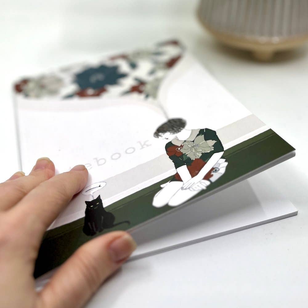Newfolk & Cabin Paper Studio - Of Fish and Flowers Notebook - Agricola Street Books
