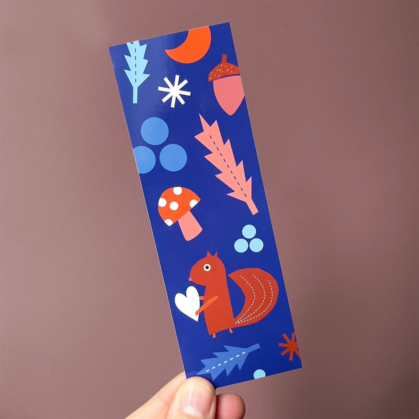 Kautzi Illustrations - Bookmark Squirrel