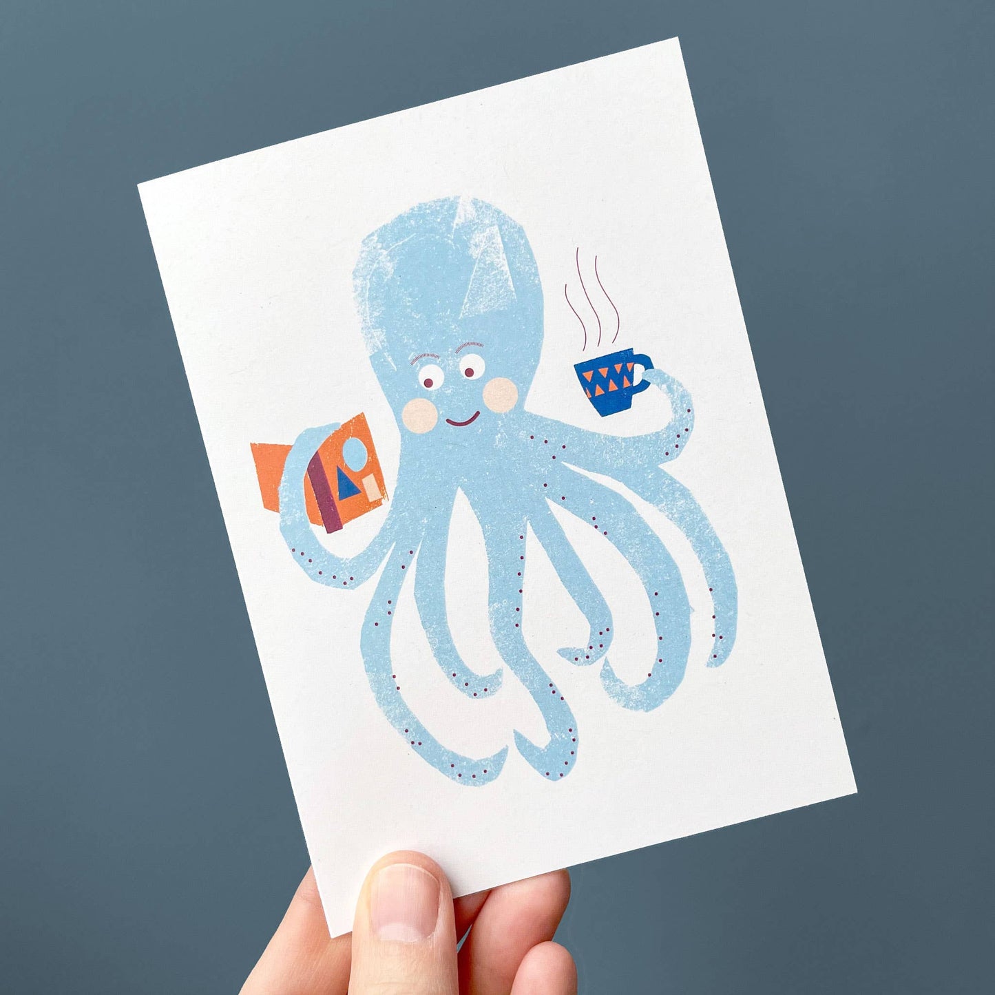 Kautzi - Greeting Card Octopus - Agricola Street Books