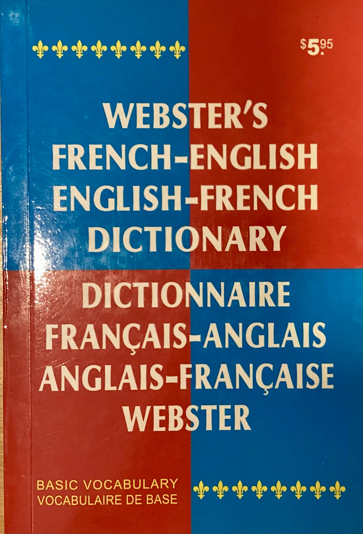 Webster's French-English English-French Dictionary