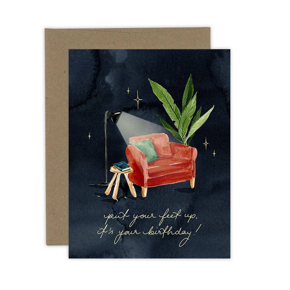 Almeida Illustrations - Carte d'anniversaire Détente