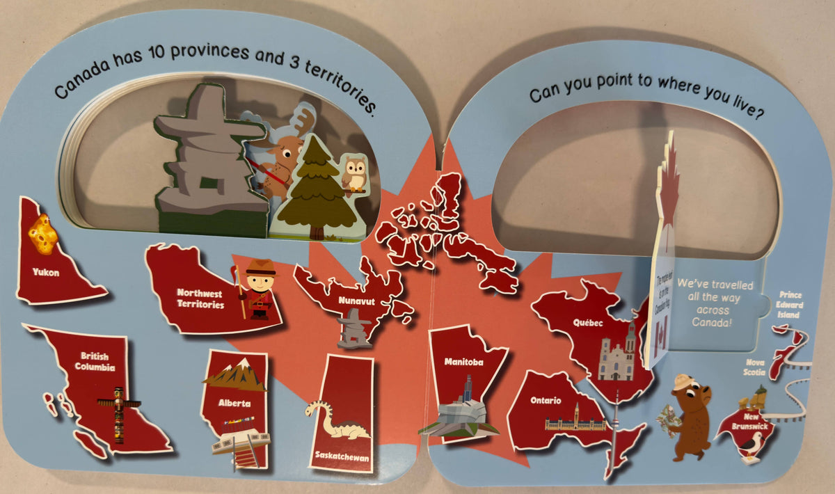 Taffy Tales Inc. - Oh, Canada! Look and Find Lift-the-Flap