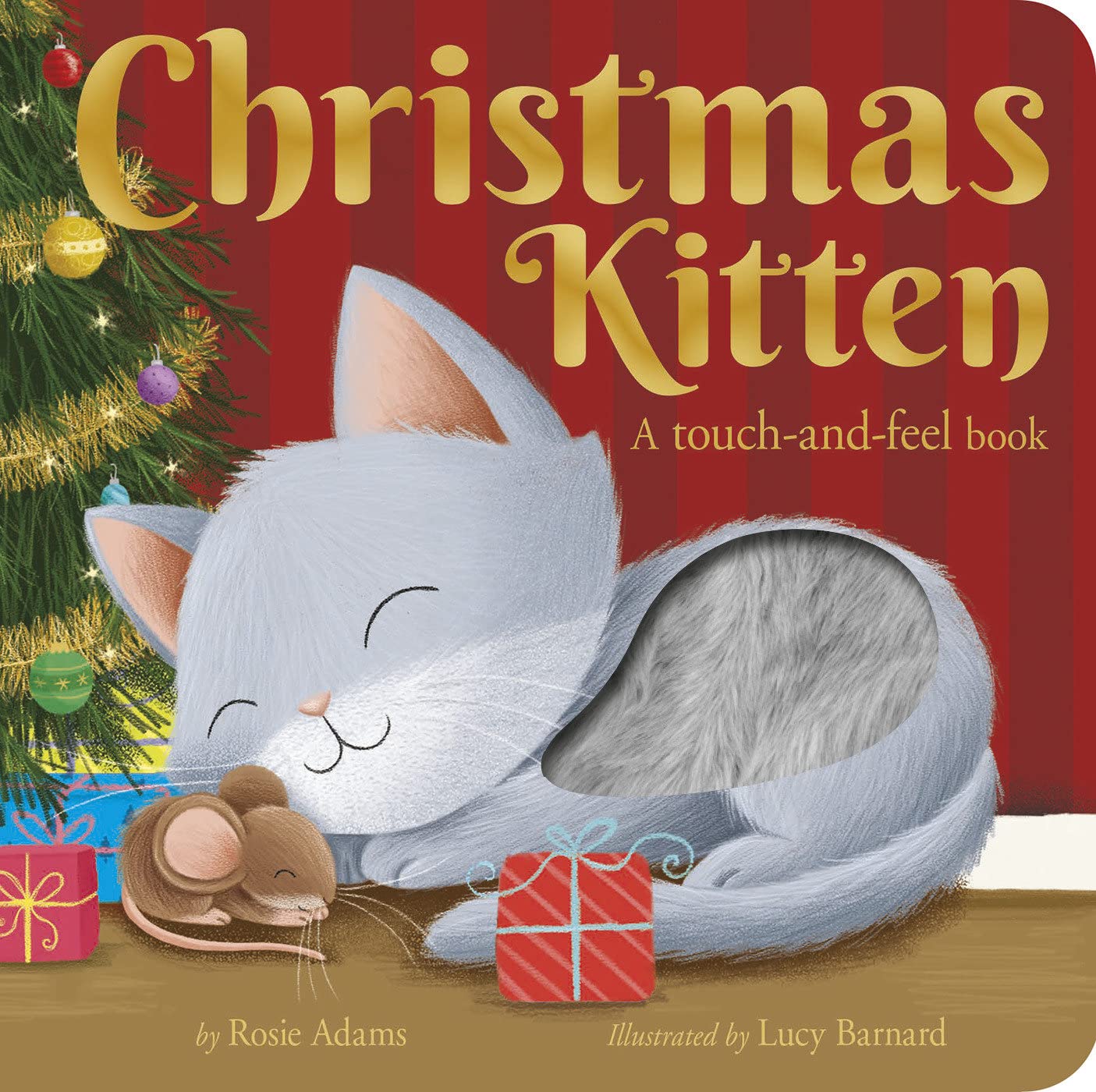 Christmas Kitten: A touch-and-feel book - Agricola Street Books