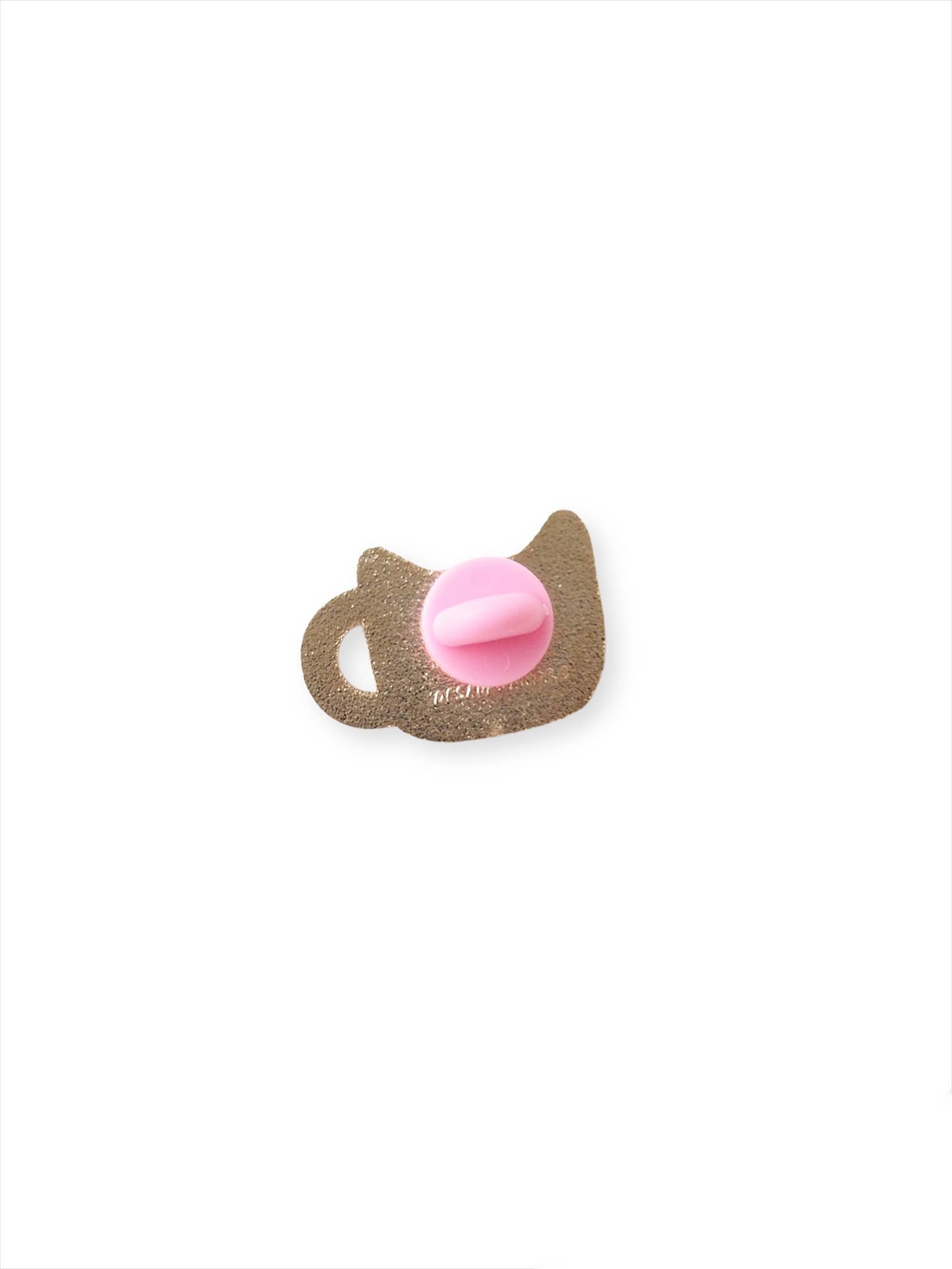 Desk of Sandra - Cat Mug Gold Hard Enamel Pin