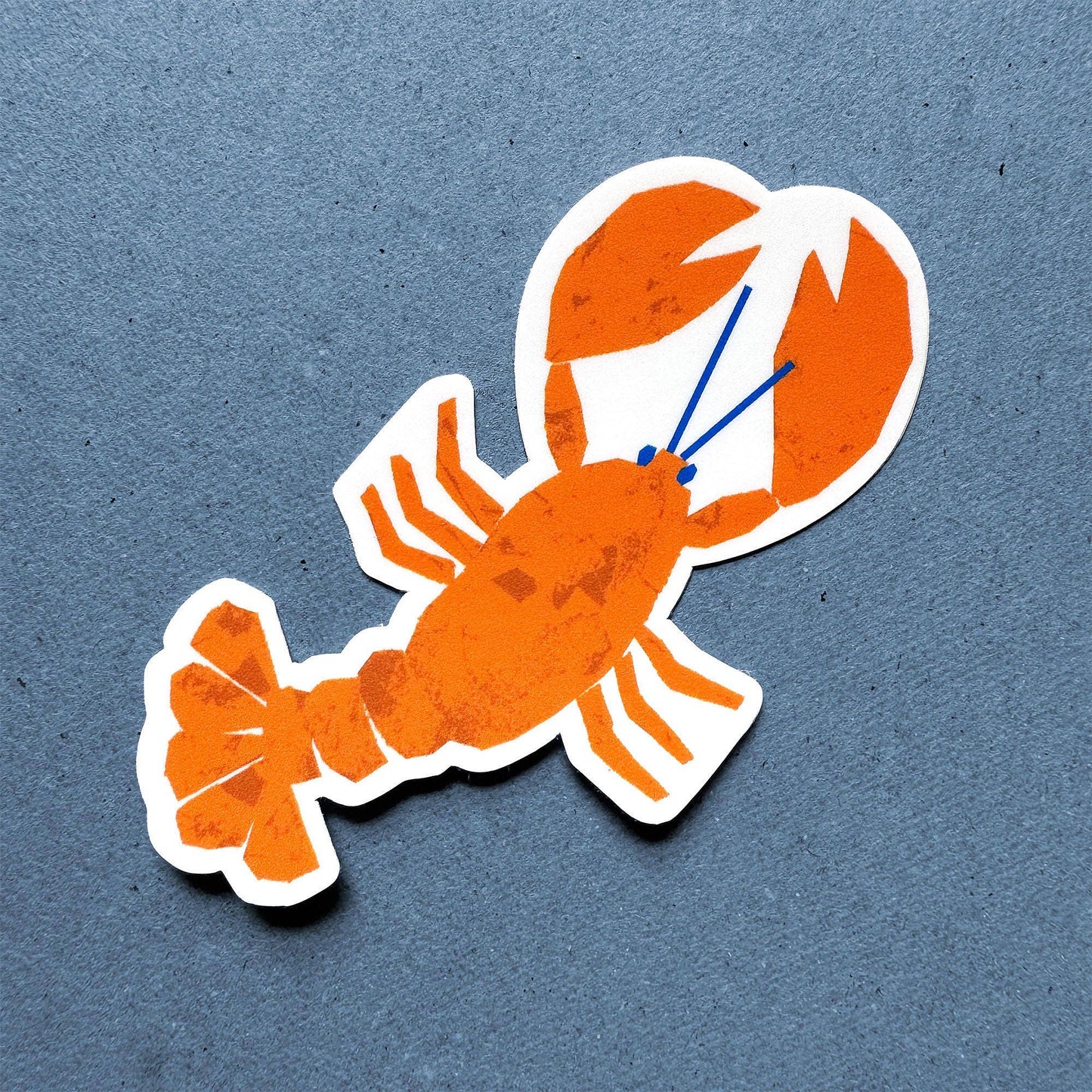 Kautzi Illustrations - Sticker Lobster - Agricola Street Books