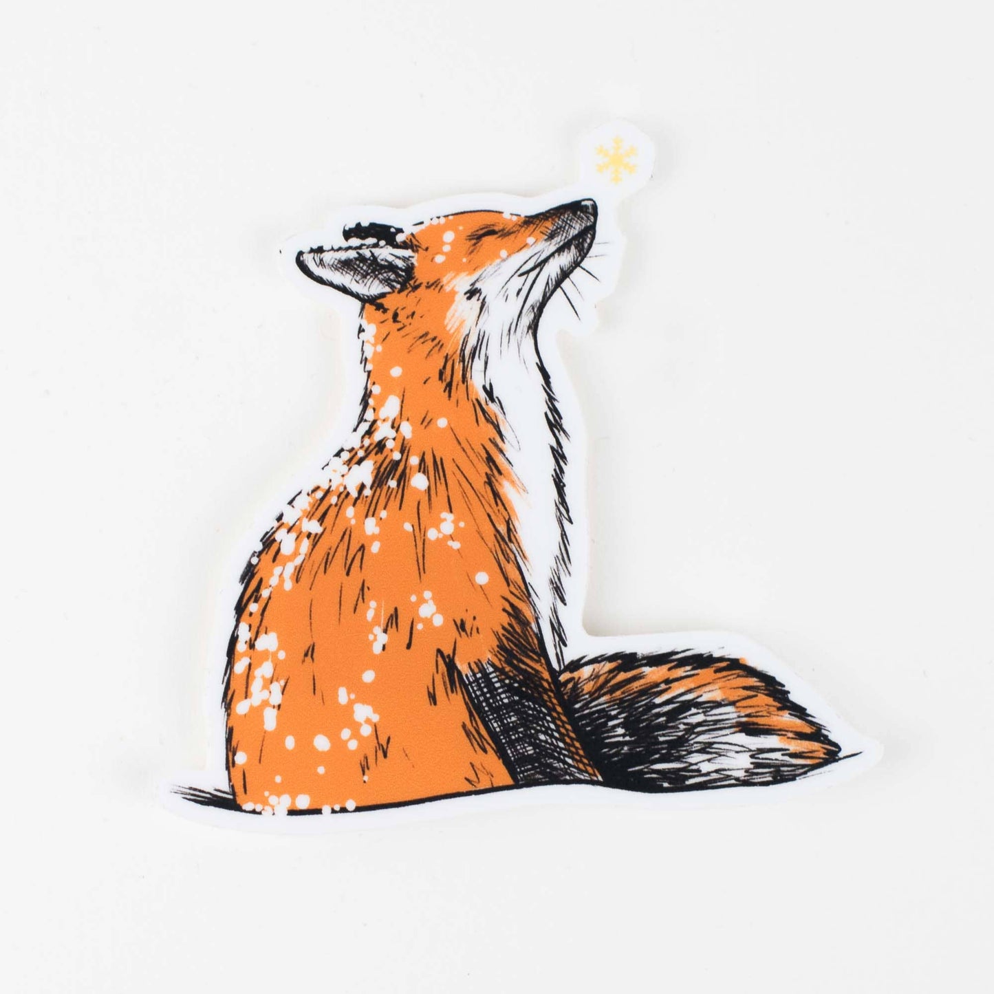 Porchlight Press Letterpress - Sticker: Magical Fox - Agricola Street Books