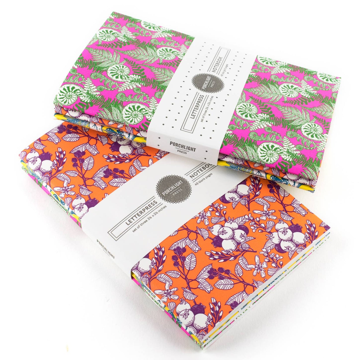 Porchlight Press Letterpress - Forest Foraging Series: Saskatoon Berry Pocket Notebook - Agricola Street Books