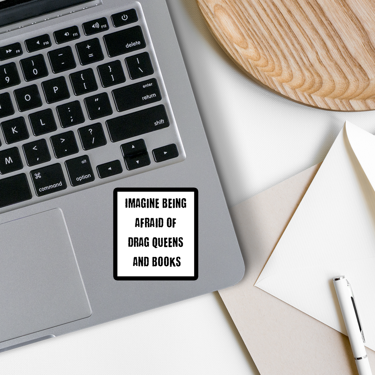 SlapPolitics Stickers- Imagine | Politics | Waterproof Bumper Sticker