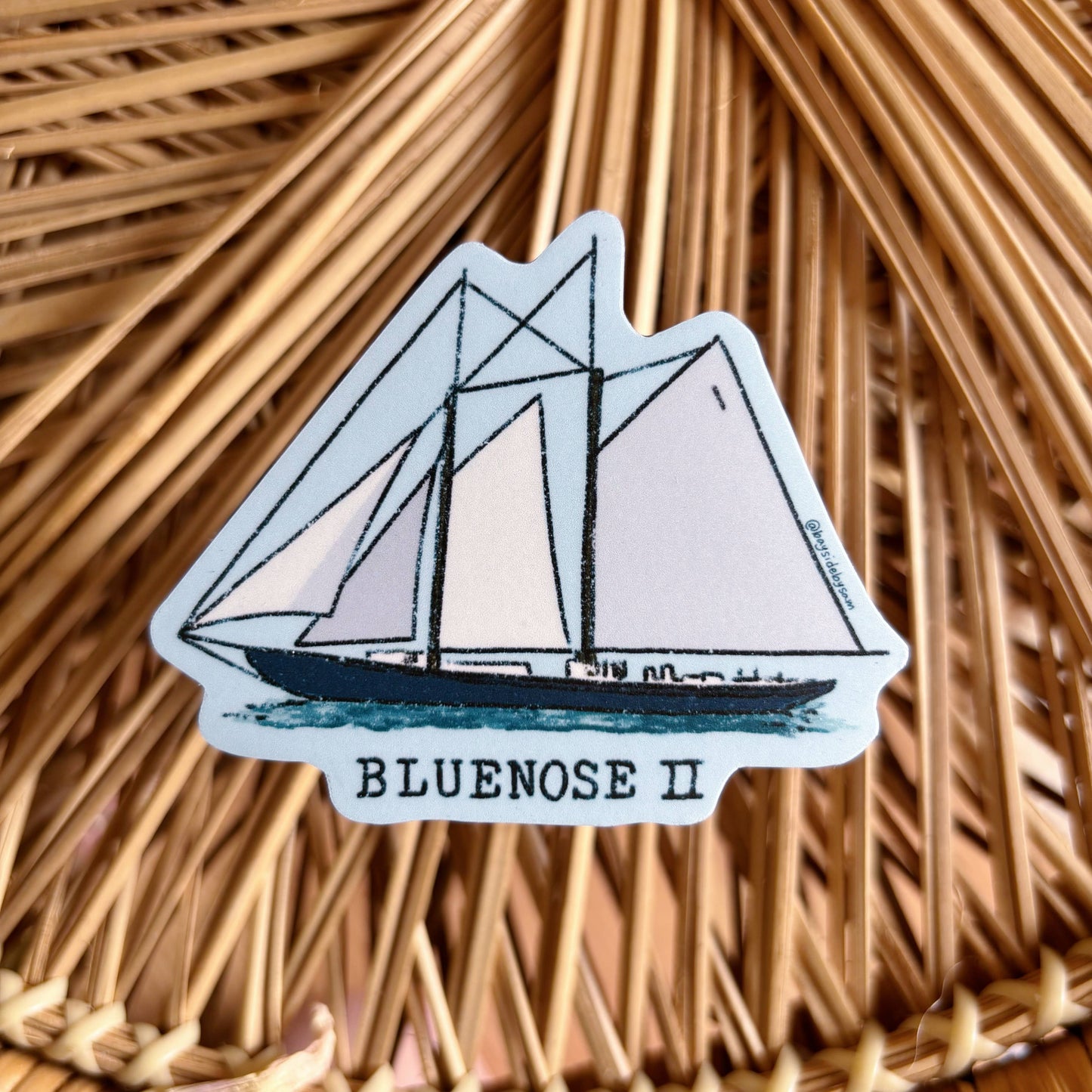 Bayside by Sam - Bluenose II Magnet 3"
