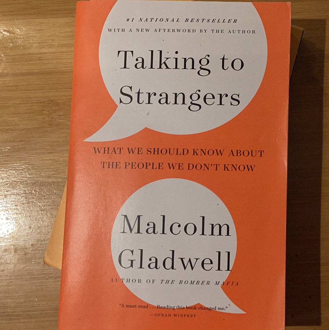 Talking to Strangers - Agricola Street Books