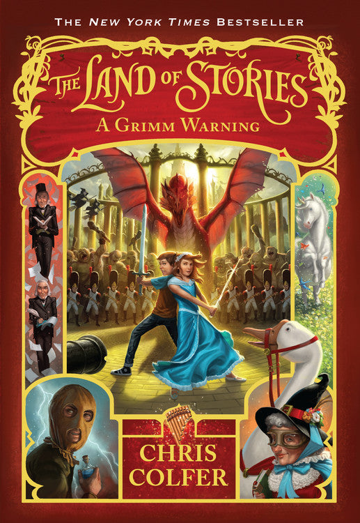 A Grimm Warning (The Land of Stories #3) - Agricola Street Books