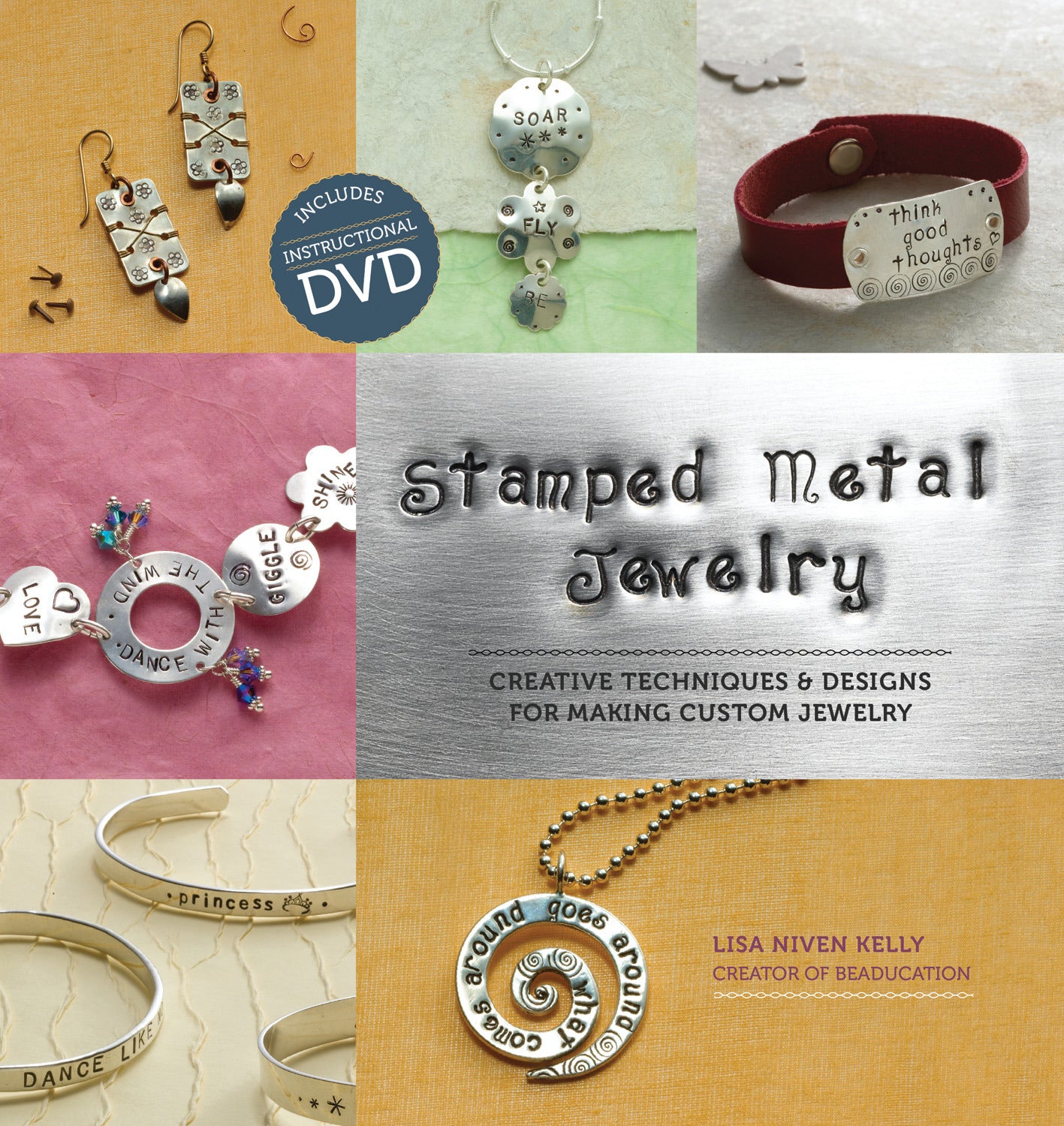 Stamped Metal Jewelry: Creative Techniques & Designs for Making Custom Jewelry - Agricola Street Books