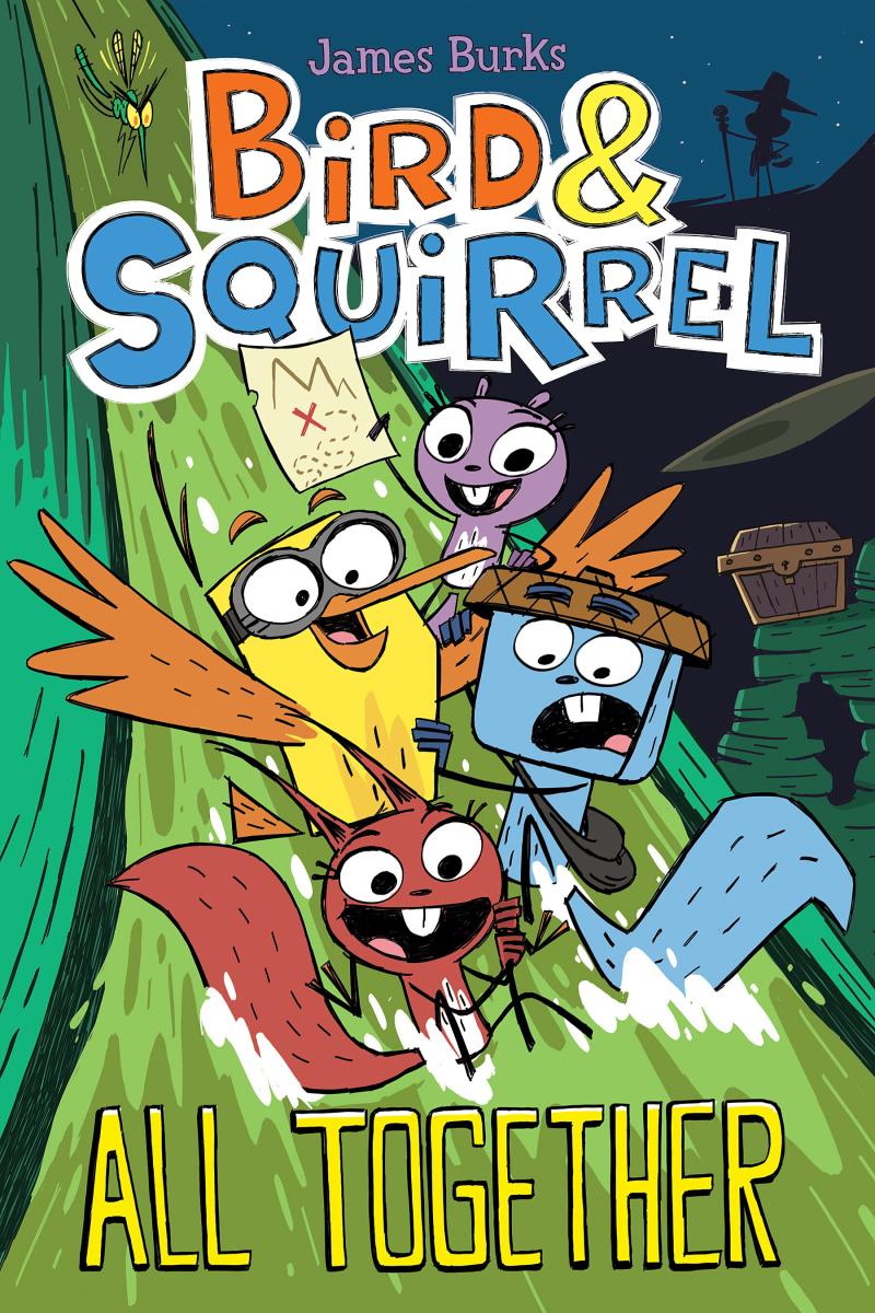 Bird & Squirrel All Together: A Graphic Novel (Bird & Squirrel #7) - Agricola Street Books