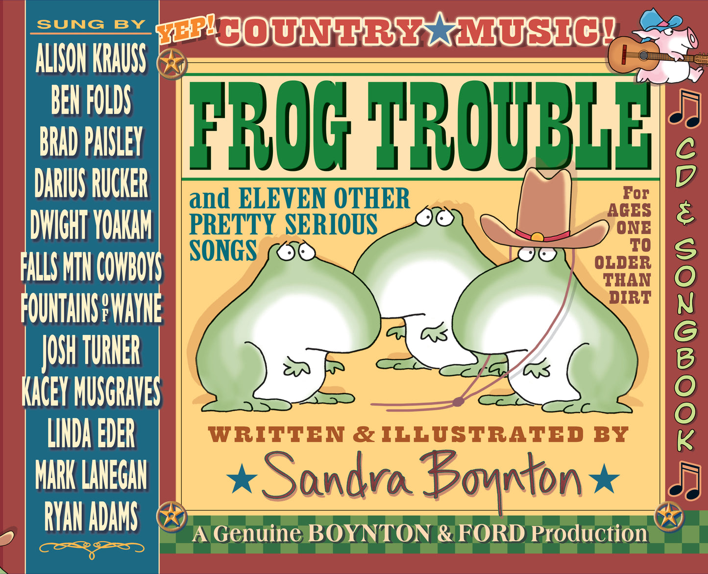 Frog Trouble(with CD) - Agricola Street Books