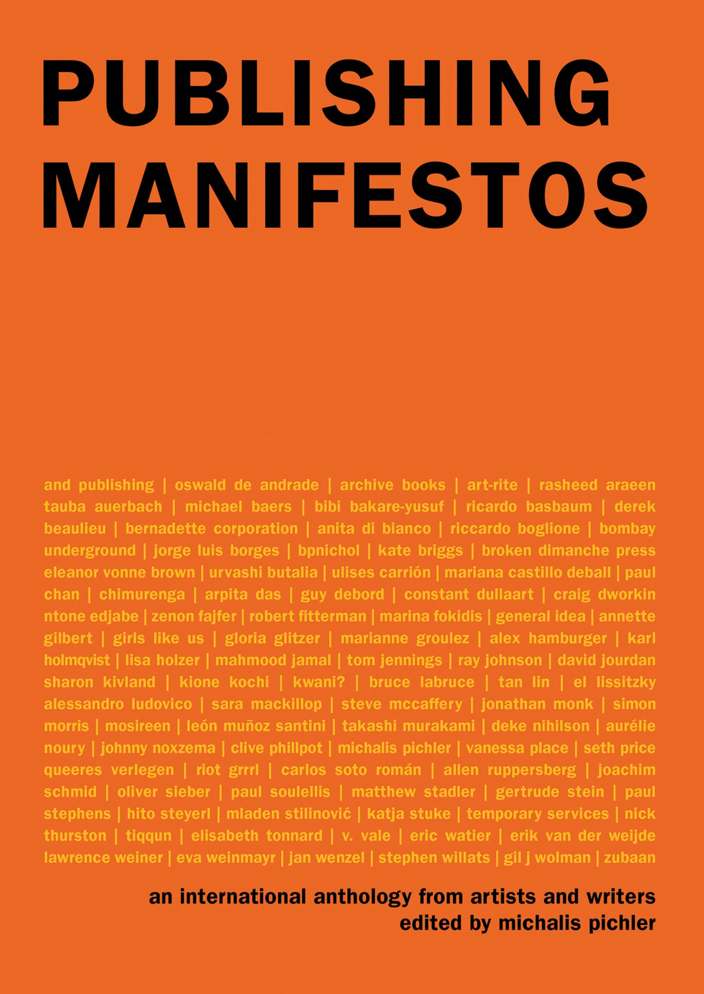 Publishing Manifestos - Agricola Street Books