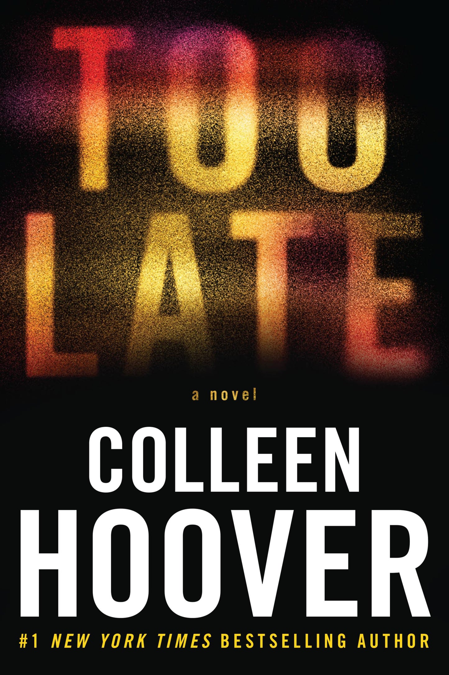 Too Late - Agricola Street Books