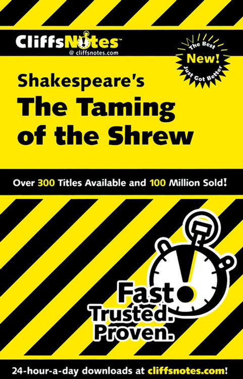 CliffsNotes on Shakespeare's The Taming of the Shrew - Agricola Street Books