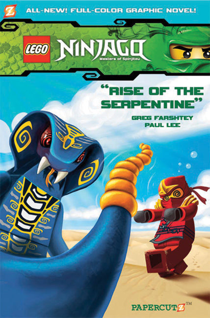 Rise of the Serpentine Lego NinjaGo - Agricola Street Books