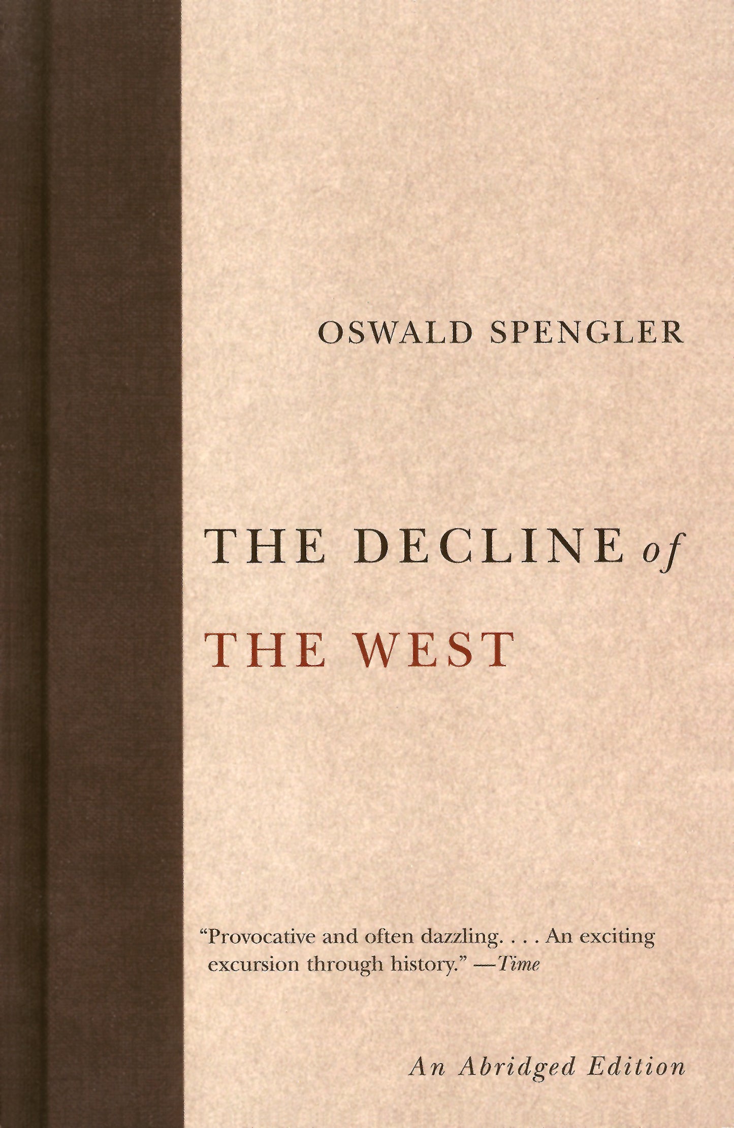 The Decline of the West(Abridged) - Agricola Street Books