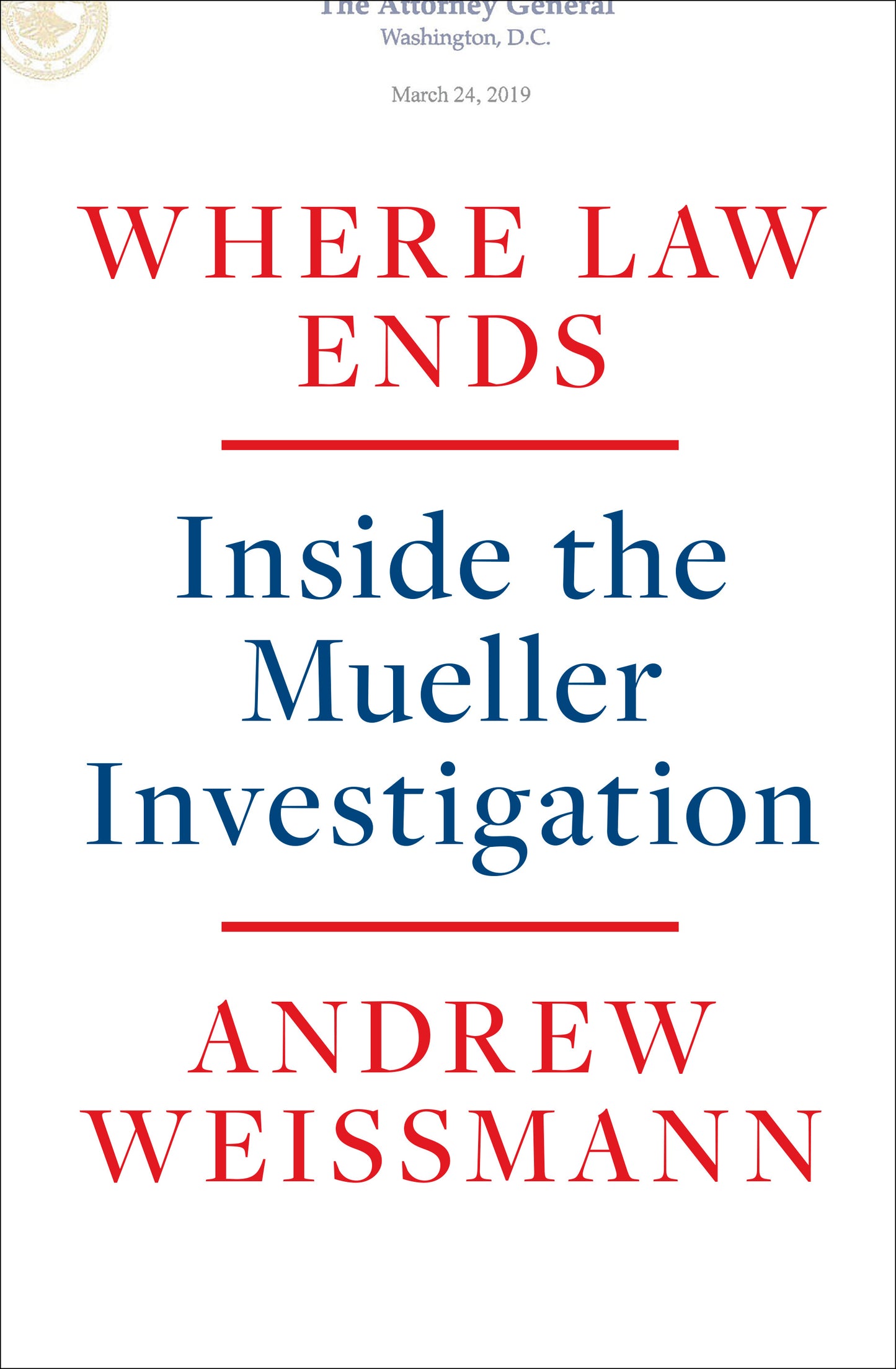 Where Law Ends - Agricola Street Books
