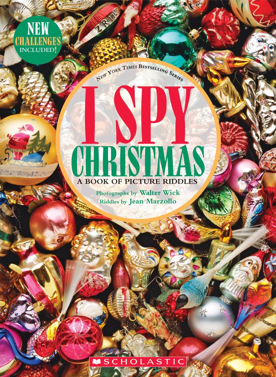 I Spy Christmas: A Book of Picture Riddles - Agricola Street Books