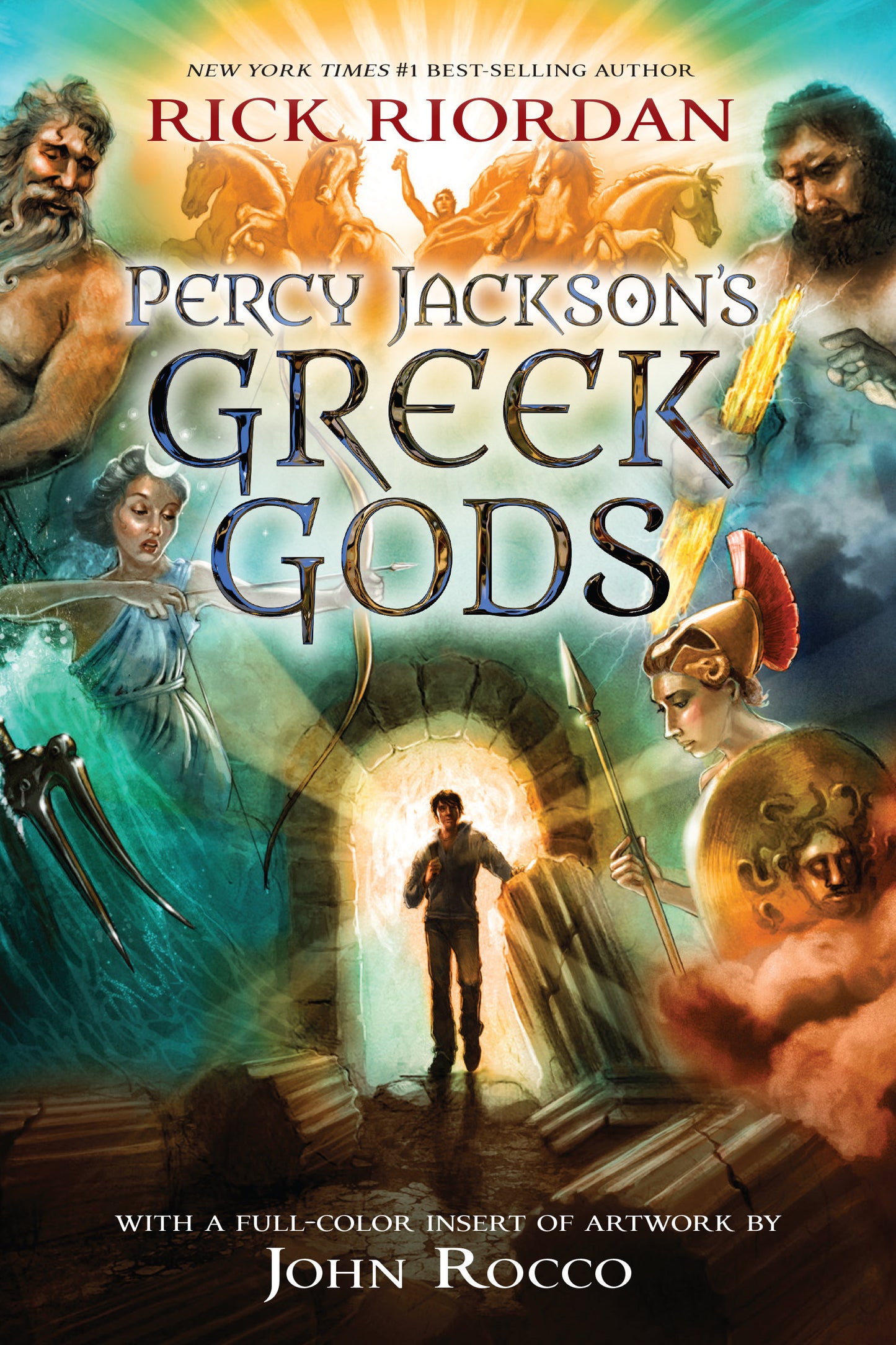 Percy Jackson's Greek Gods (Camp Half-Blood Chronicles) - Agricola Street Books