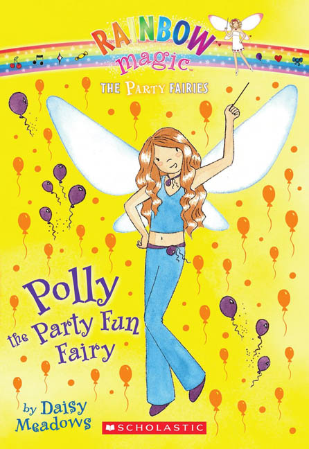 Rainbow Magic: The Party Fairies #5: Polly the Party Fun Fairy - Agricola Street Books