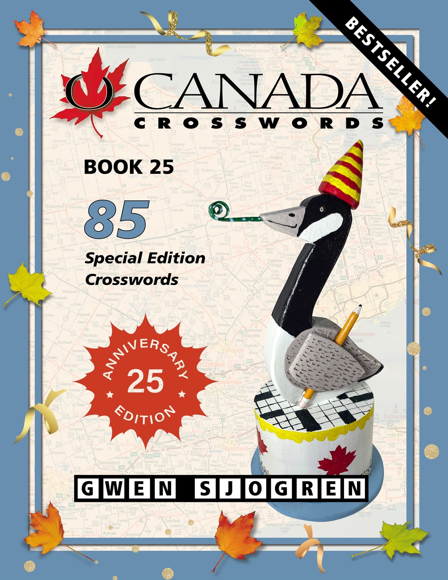 O Canada Crosswords Book 25 - Agricola Street Books