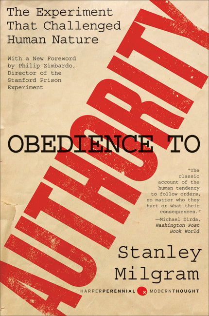 Obedience to Authority - Agricola Street Books