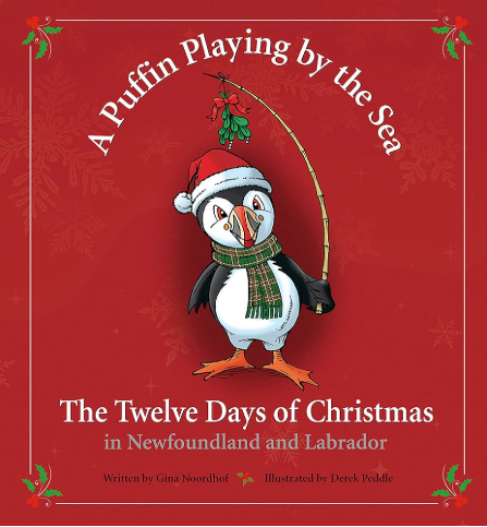 A Puffin Playing by the Sea - Agricola Street Books