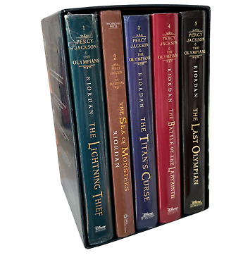 Percy Jackson & The Olympians Complete Boxed Set - Agricola Street Books