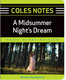Coles Notes: A Midsummer Night's Dream - Agricola Street Books