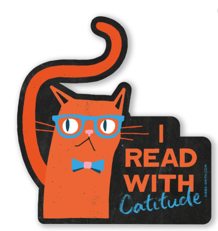 I Read With Catitude - Agricola Street Books