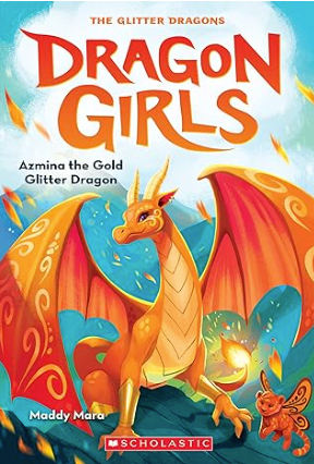 Dragon Girls: Azmina the Gold Glitter Dragon