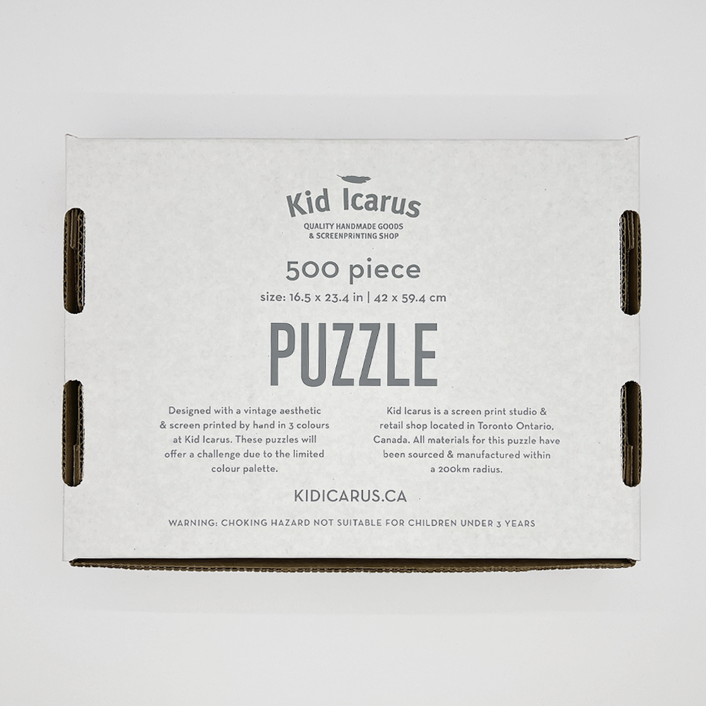 Kid Icarus - Kid Icarus - Puzzle - Canadian Water Currents, 500 Pieces - Agricola Street Books