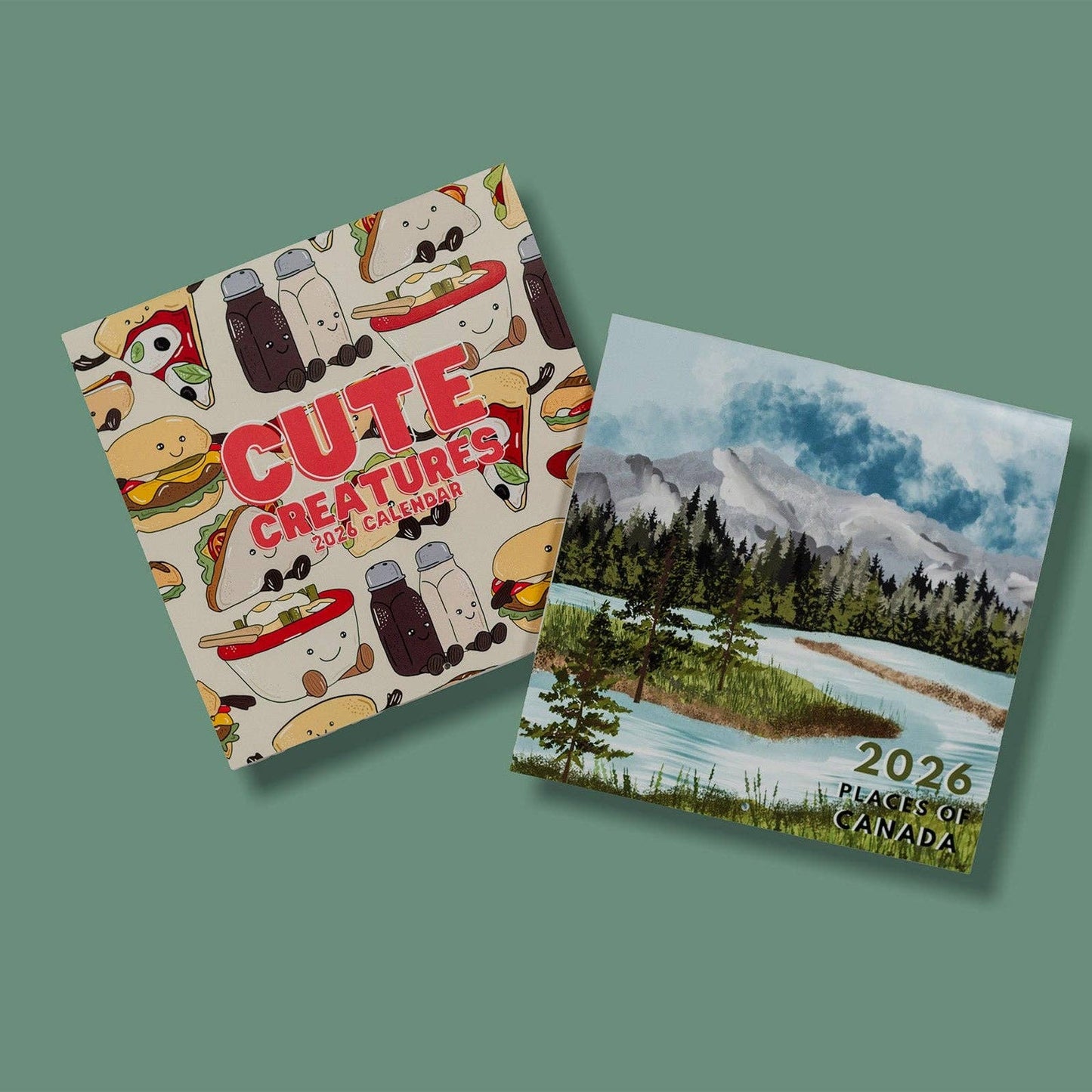 Jaybee Design - Cute Creatures 2026 Wall Calendar