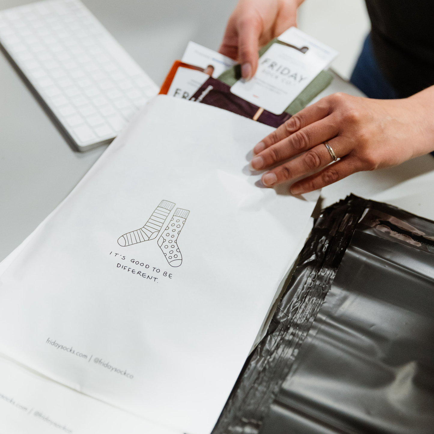 Friday Sock Co. - Men's Bear Merino Wool Socks