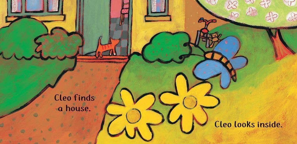 Cleo the Cat: Board Book - Barefoot Books - Agricola Street Books