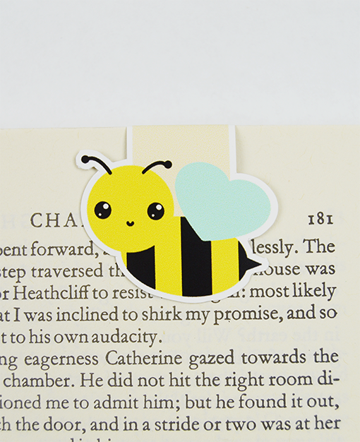 IMPAPER - Bee Magnetic Bookmark - Agricola Street Books