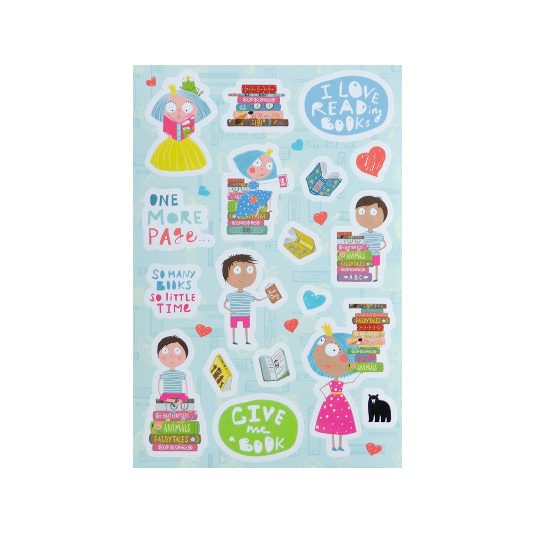 Four Bears Sticker Club - Give Me A Book - Agricola Street Books