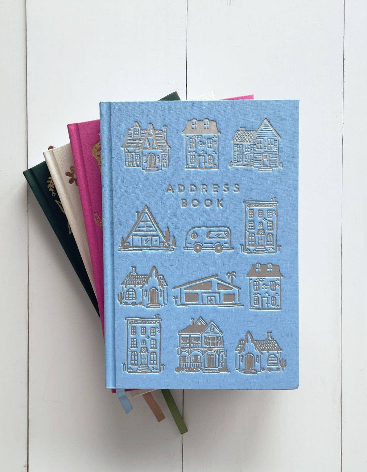 Idlewild Co. - Houses (Blue) Address Book - Agricola Street Books