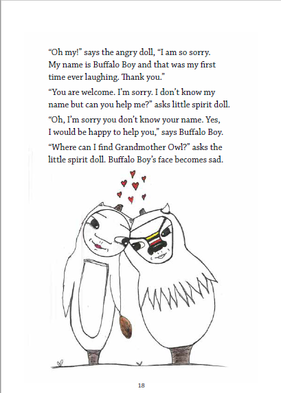 Colouring it Forward - Children's Book - The Little Spirit Doll - Agricola Street Books