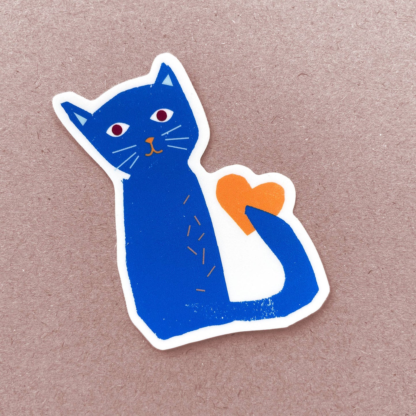 Kautzi Illustrations - Sticker Cat - Agricola Street Books