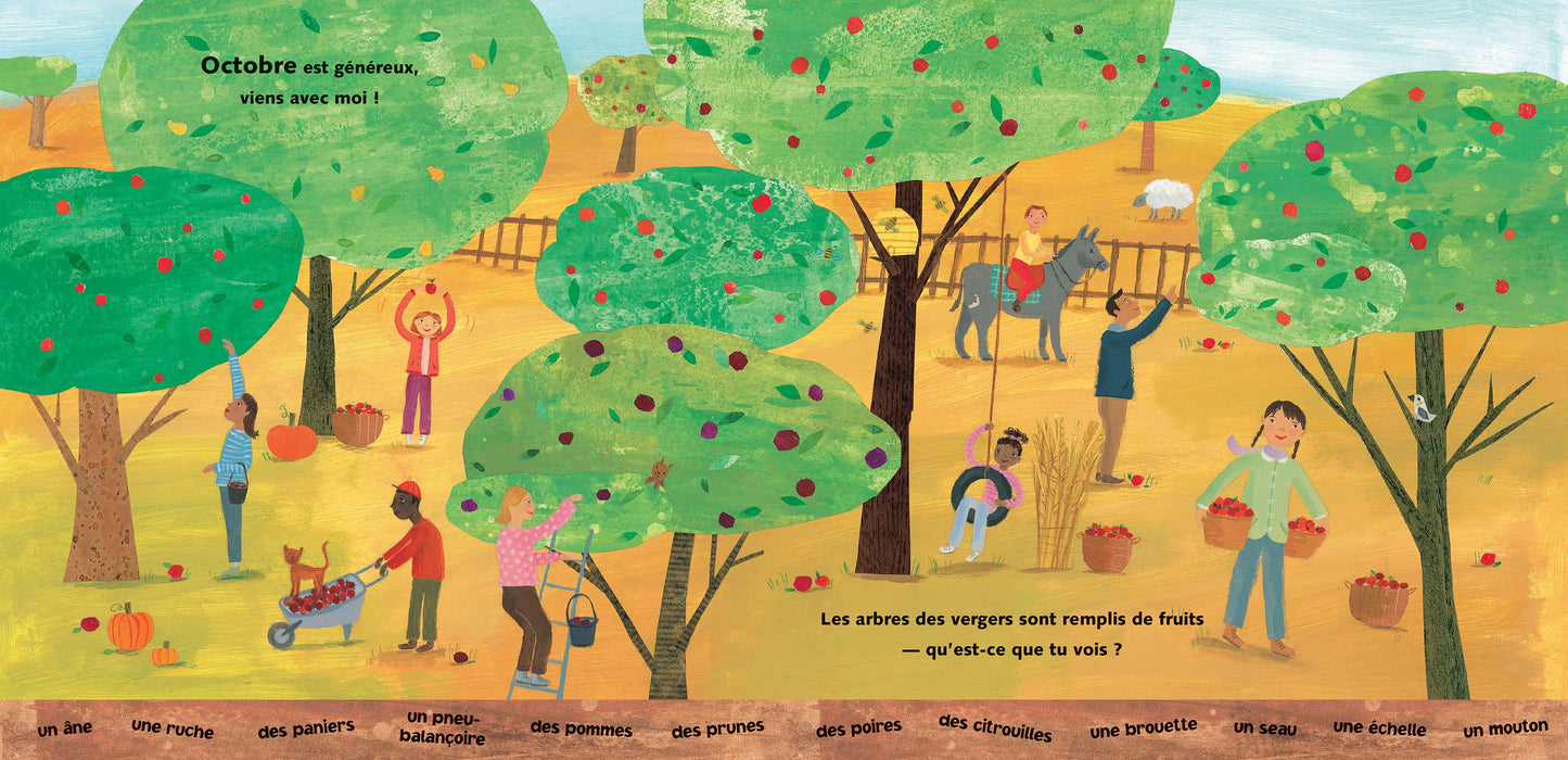 On y danse les saisons - Barefoot Books - Agricola Street Books